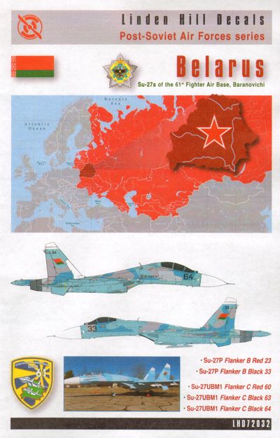 Linden Hill LHD72032 1:72 Belarusian Flankers