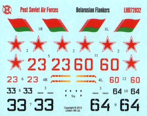 Linden Hill LHD72032 1:72 Belarusian Flankers