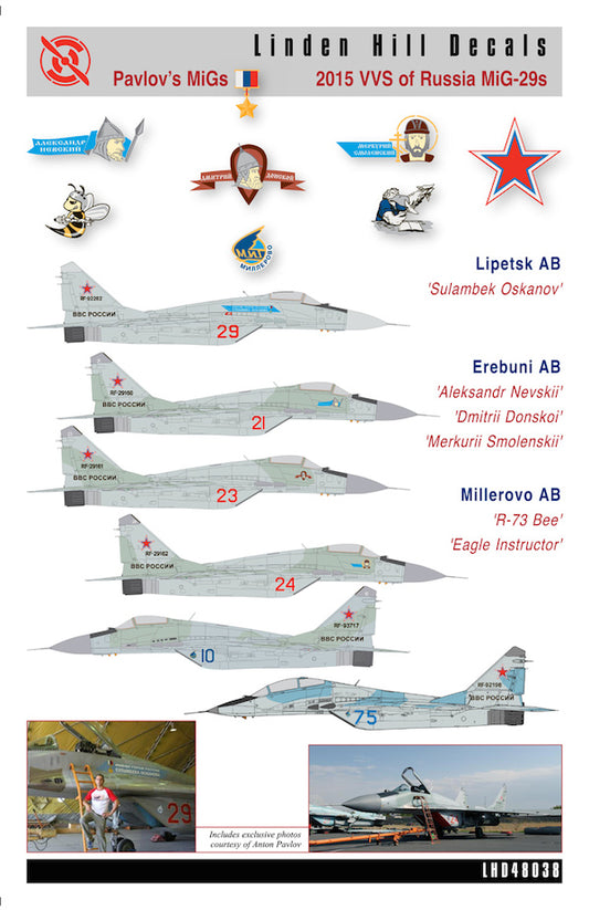 Linden Hill LHD72034 1:72 Pavlov's MiGs