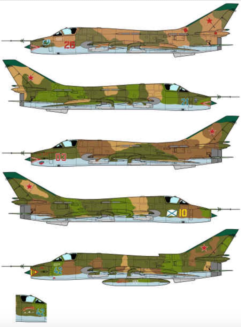 Linden Hill LHD72001 1:72 Sukhoi Su-17m3/4 Fitters over the Panjshir Valley
