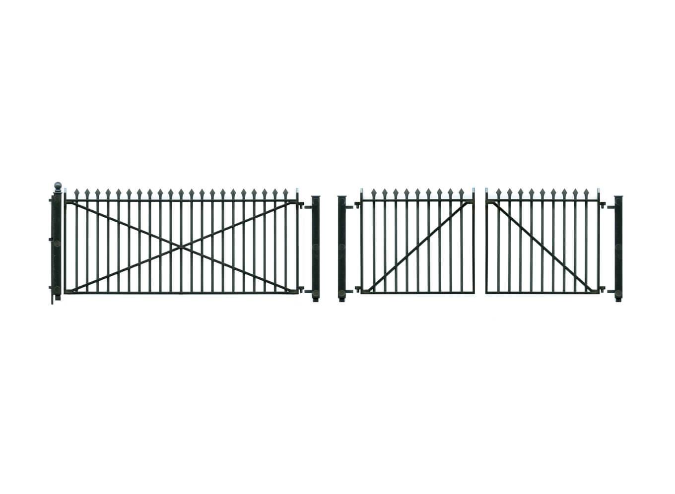 PECO LK-742 GWR Ramp Spear Fencing and Gates O Gauge