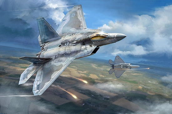 I Love Kit 62801 Lockheed-Martin F-22A Raptor 1:48 Model Kit