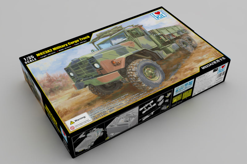 I Love Kit 63514 M923A2 US Military Cargo Truck 5 Ton 6x6 1:35 Model Kit