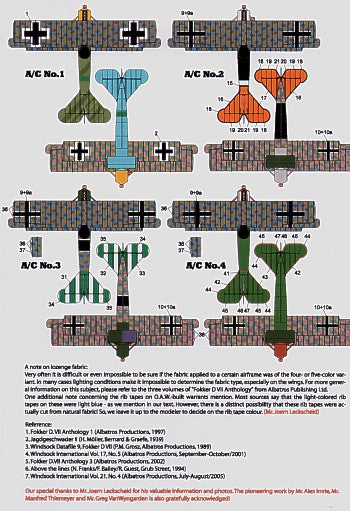 Lifelike LL48029 1:48 Fokker D.VII Part 3