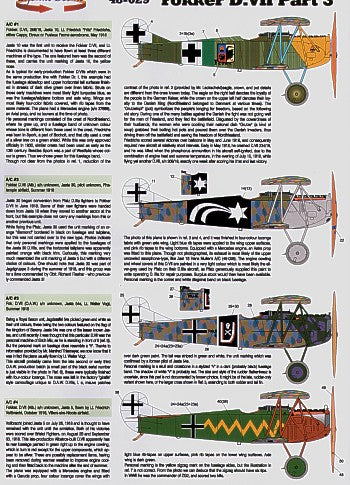 Lifelike LL48029 1:48 Fokker D.VII Part 3