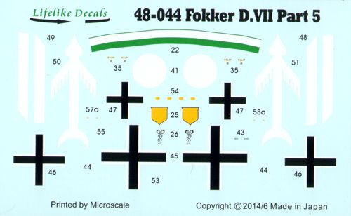 Lifelike LL48044 1:48 Fokker D.VII's