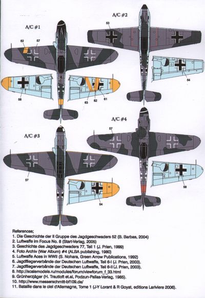 Lifelike LL72019 1:72 Messerschmitt Bf-109 Part 3