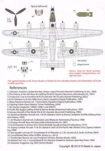 Lifelike LL72028 1:72 Consolidated B-24 Liberator