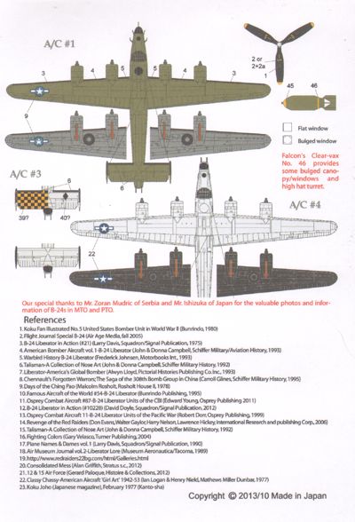 Lifelike LL72031 B-24 Liberator The Goon/Shoo Shoo Baby 1:72