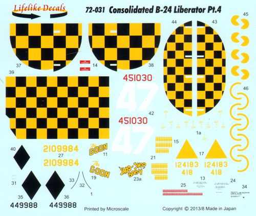 Lifelike LL72031 B-24 Liberator The Goon/Shoo Shoo Baby 1:72