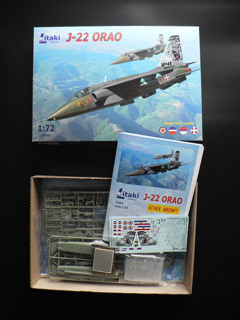 Litaki Model Kit LMK72001 1:72 Soko J-22 Orao