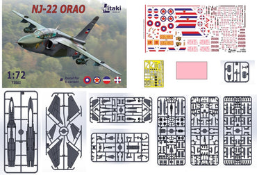 Litaki LMK72002 Soko NJ-22 Orao Two-Seat Model Kit 1:72
