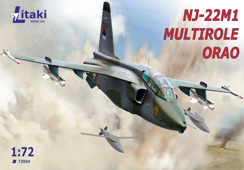 Litaki LMK72004 Soko NJ-22M1 Multirole Orao Model Kit 1:72