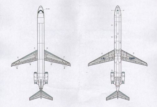 Lima November LN44537 MD-80 Scanair Sun Jet Decals 1:144