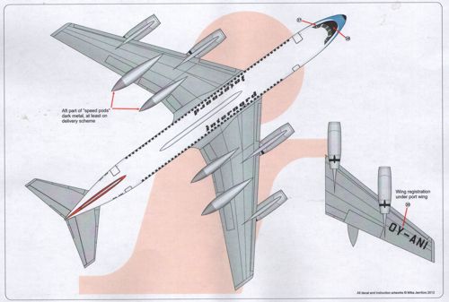 Lima November LN44542 1:144 Internord Convair CV-990A