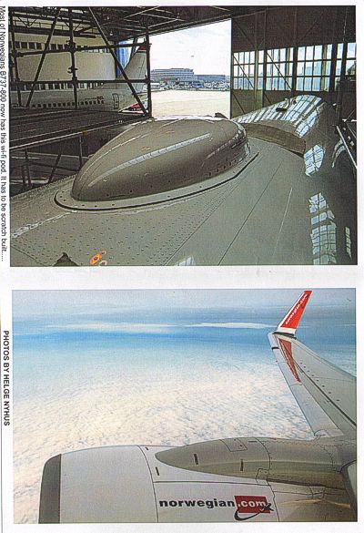 Lima November LN44549 1:144 NORWEGIAN Boeing 737-800 LN-DYD 'H.C.ANDERSEN'
