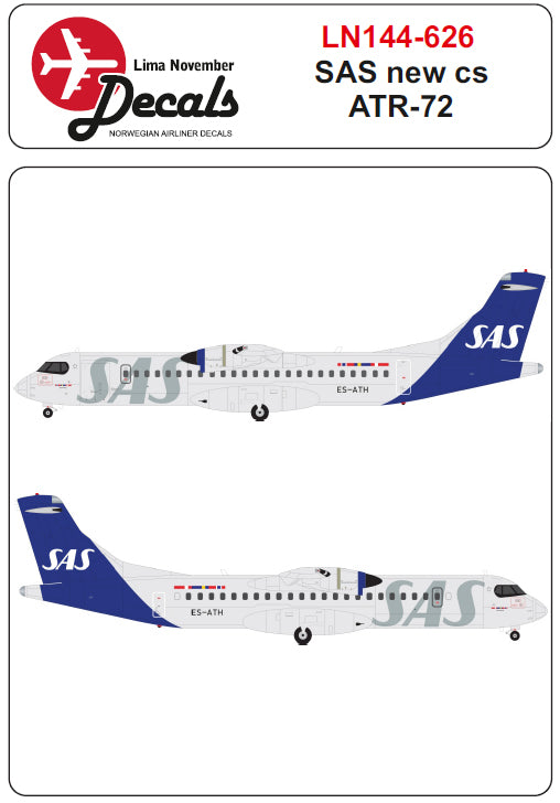 Lima November LN44626 1:144 SAS new colour scheme ATR-72