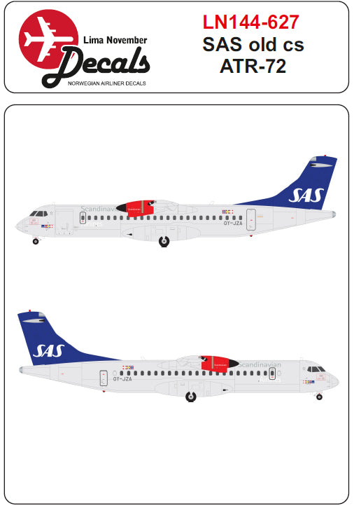 Lima November LN44627 1:144 SAS old colour scheme ATR-72