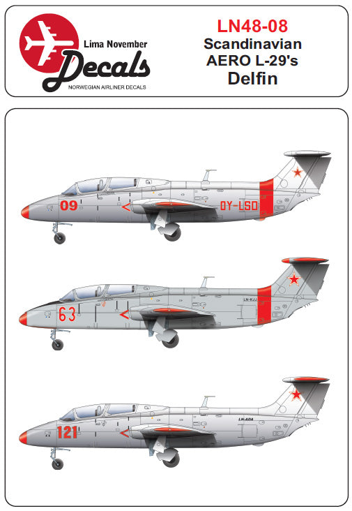 Lima November LN48008 1:48 Scandinavian Aero L-29