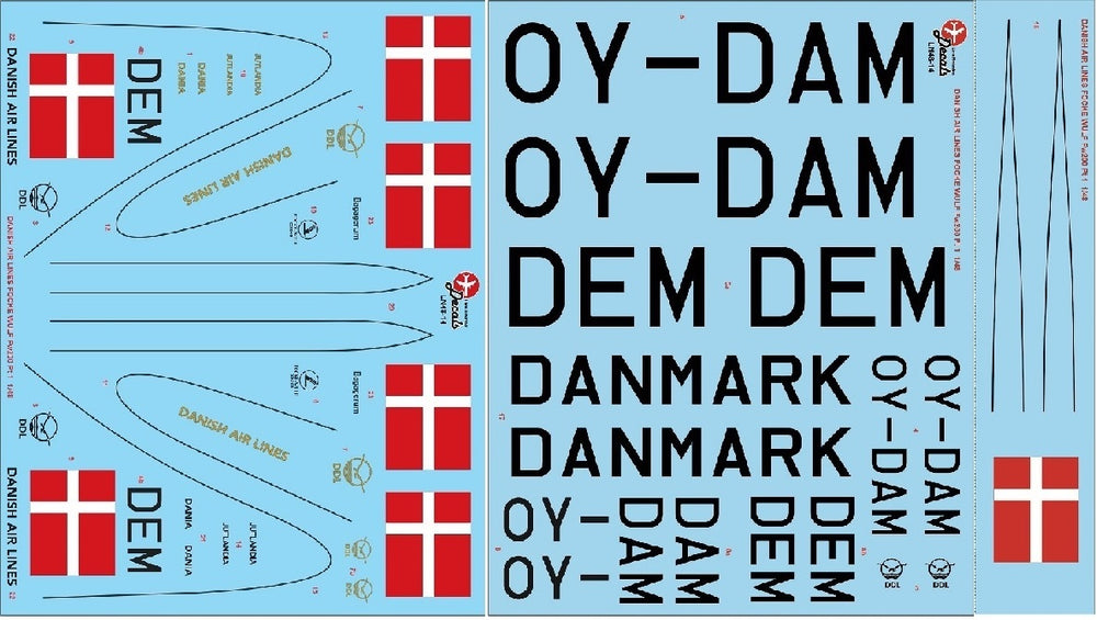 Lima November LN48014 1:48 DDL Danish Air Lines Fw-200C-4 'Condor' Part 1