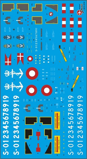 Lima November LN72-D16 1:72 RDAF/Royal Danish Air Force Navy Lynx