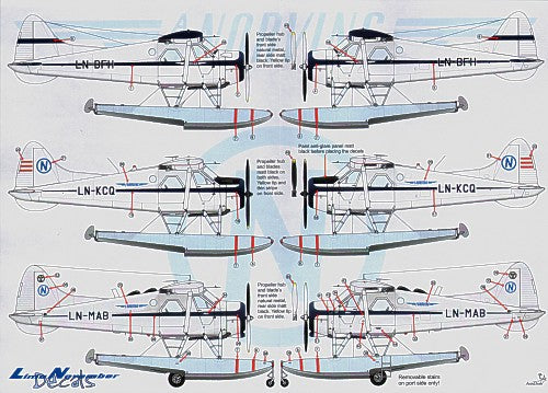 Lima November LN72-502 1:72 Norving de_Havilland_Canada DHC-2 Beaver