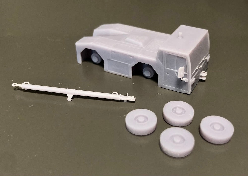 LP Models LP14401 1:144 Schopf F110 civil airliner tow truck