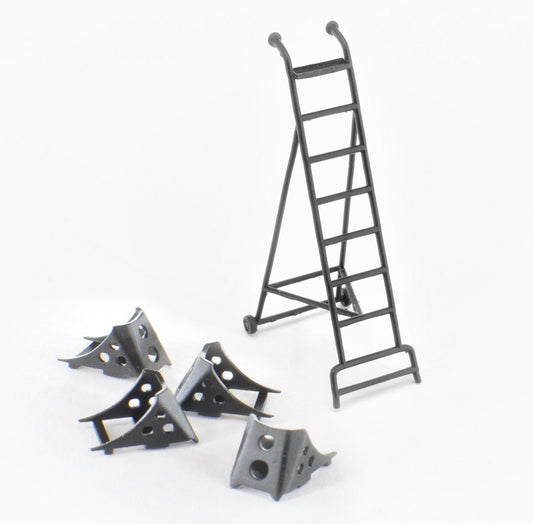 LP Models LP48010 1:48 Mikoyan MiG-21 Ladder + Chocks Set