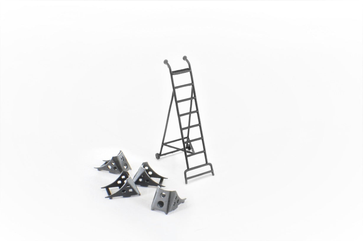 LP Models LP72010 1:72 Mikoyan MiG-21 Ladder + Chocks Set