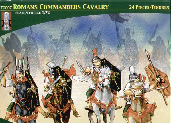 Lucky Toys LUCK7207 1:72 Roman Commanders cavalry
