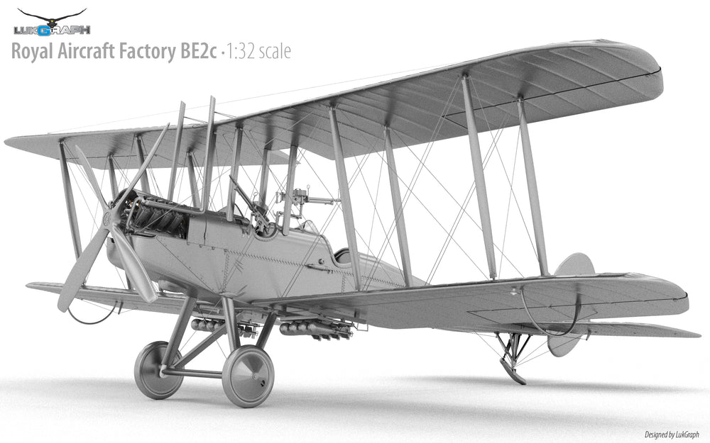 Lukgraph LUK3238PRM RAF Be.2c Premium Resin Kit 1:32