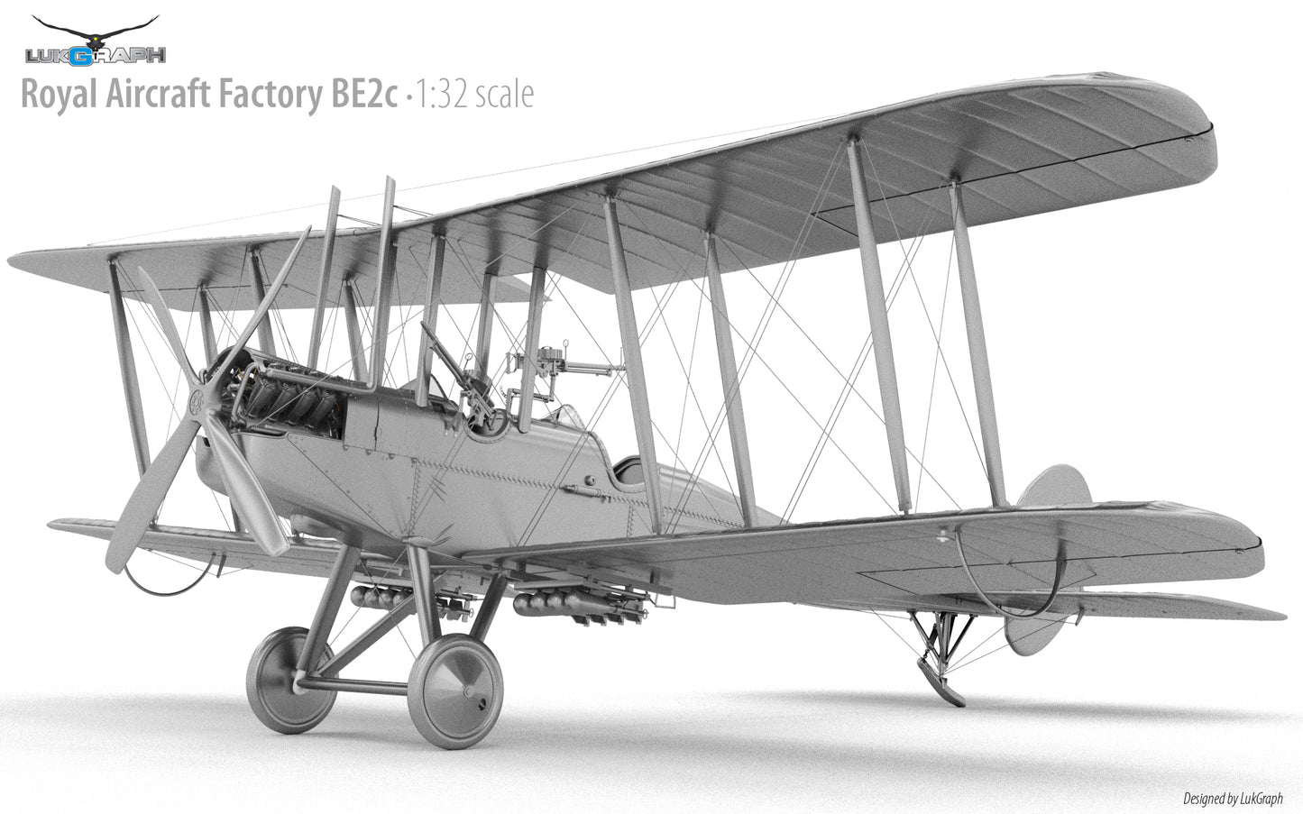 Lukgraph LUK3238PRM RAF Be.2c Premium Resin Kit 1:32
