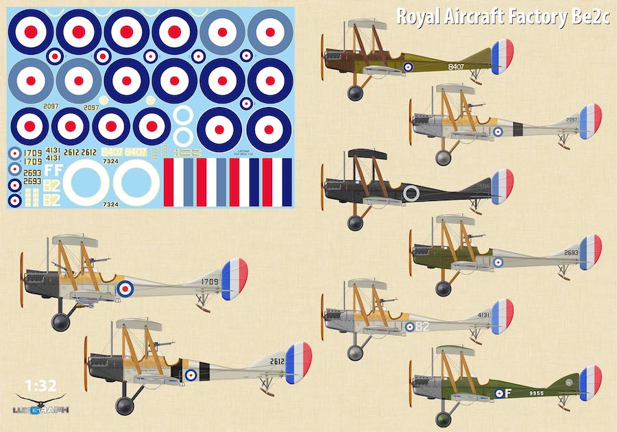 Lukgraph LUK3238PRM RAF Be.2c Premium Resin Kit 1:32