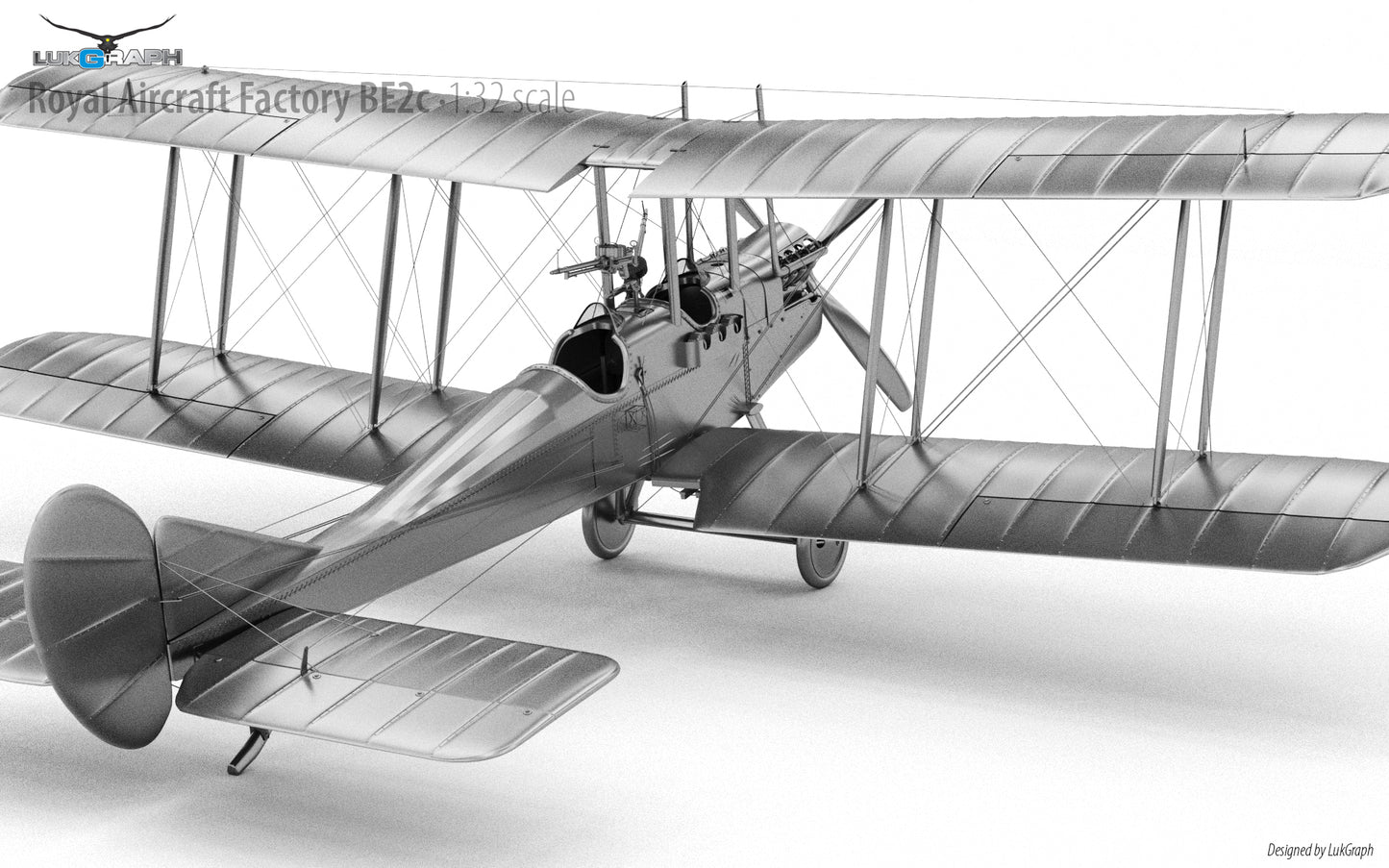 Lukgraph LUK3238PRM RAF Be.2c Premium Resin Kit 1:32