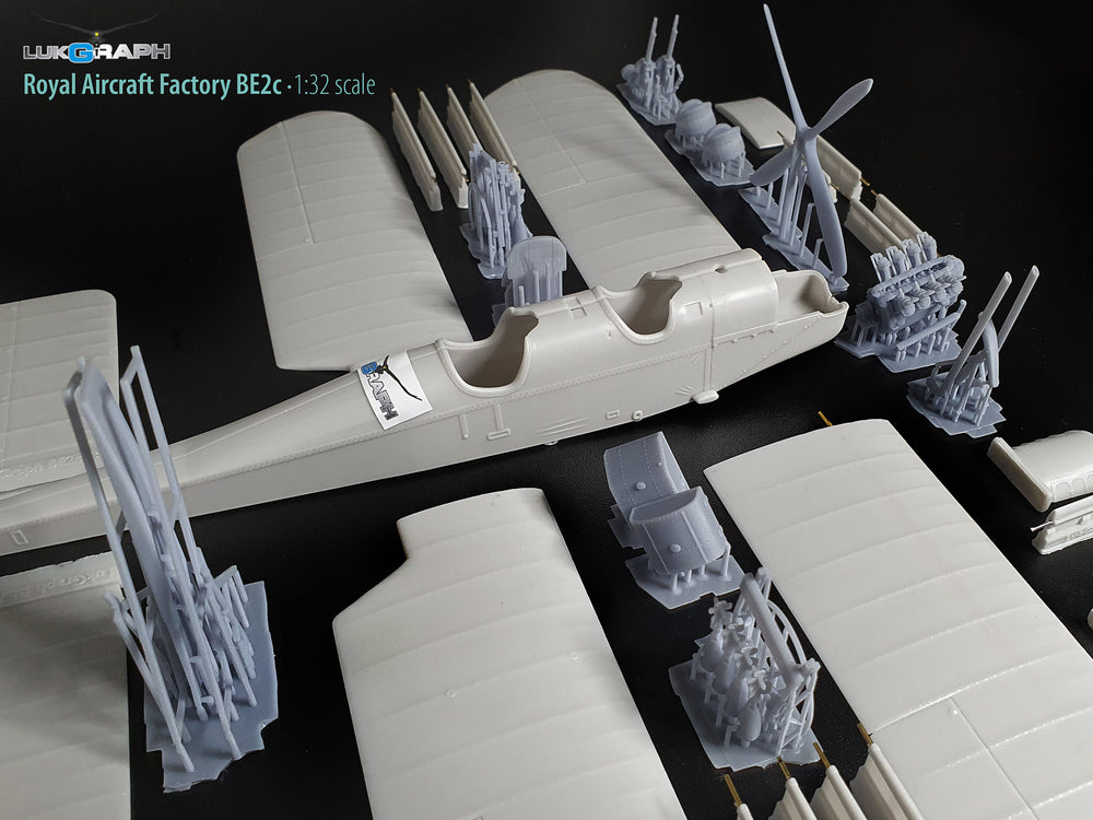 Lukgraph LUK3238PRM RAF Be.2c Premium Resin Kit 1:32