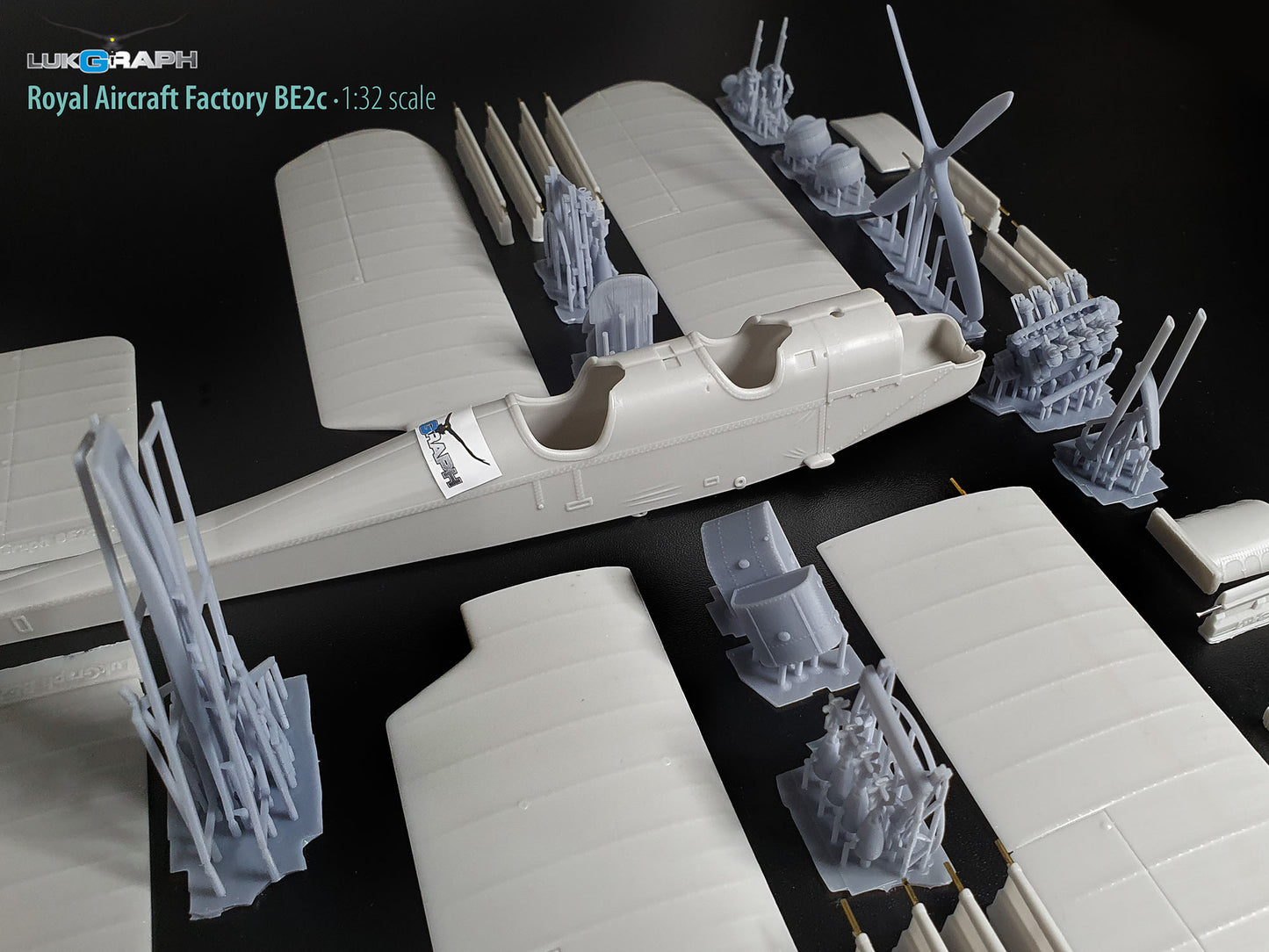 Lukgraph LUK3238PRM RAF Be.2c Premium Resin Kit 1:32