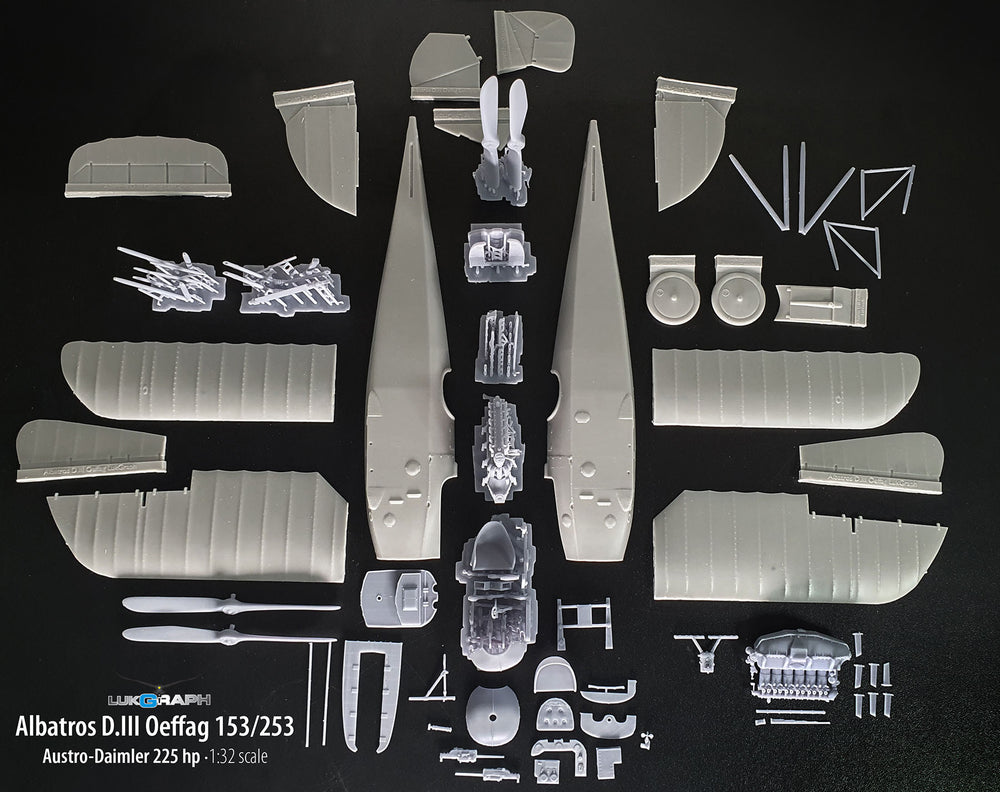 Lukgraph LUK3244 1:32 Albatros D.III Oeffag