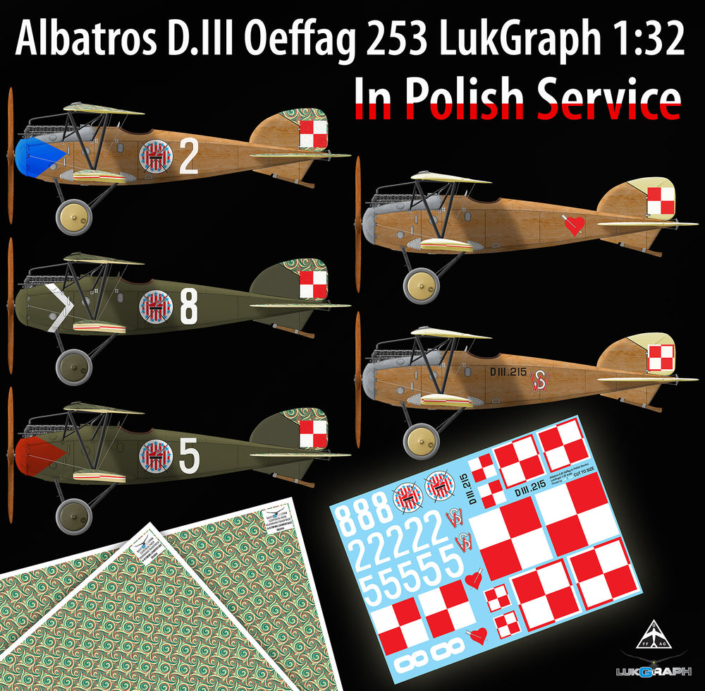 Lukgraph LUK3245 1:32 Albatros D.III Oeffag in Polish Service
