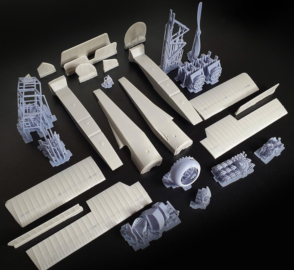 Lukgraph LUK3249 Hanriot HD.2 Floats Resin Kit 1:32