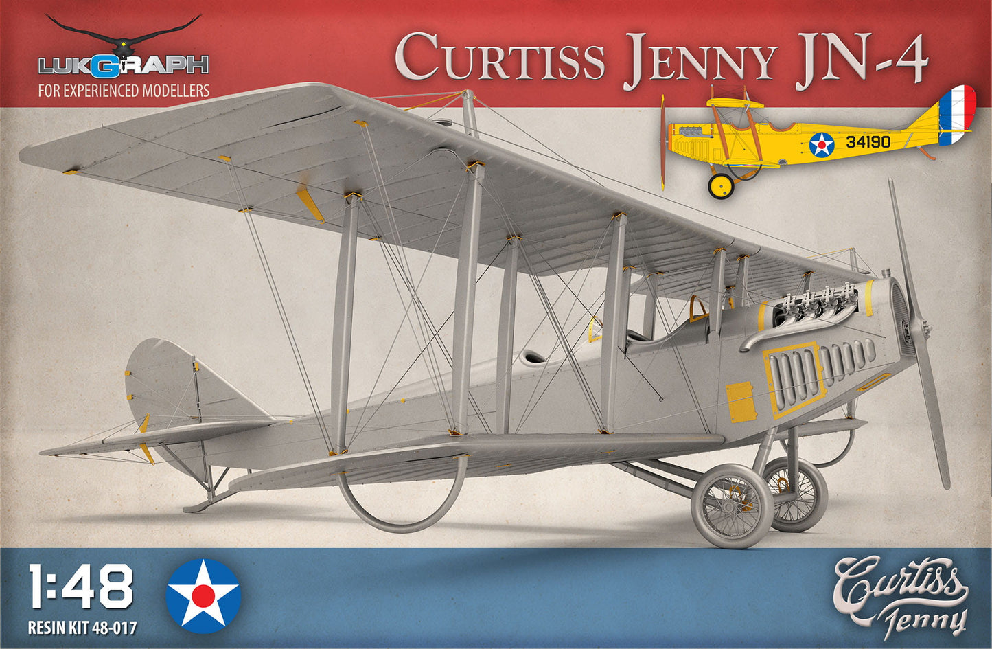 Lukgraph LUK48-16 1:48 Curtiss JN-4 Jenny
