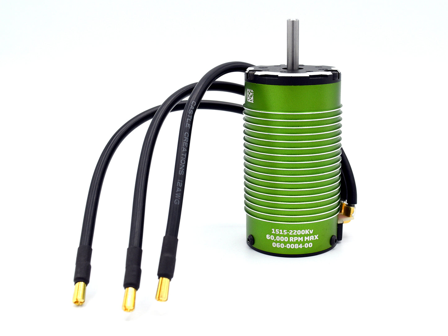 Castle Creations MOTOR 4-POLE SENSORED BRUSHLESS 1512-1800KV 12AWG 4MM BU CC060-0086-00