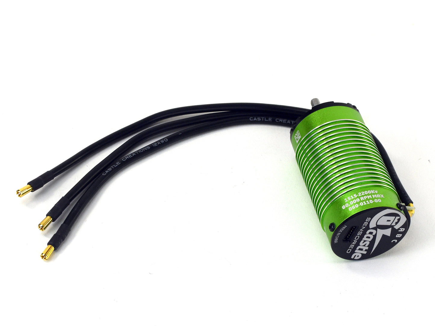 Castle Creations 1515-2200KV 4-Pole Sensored Brushless Motor 4mm CC060-0110-00