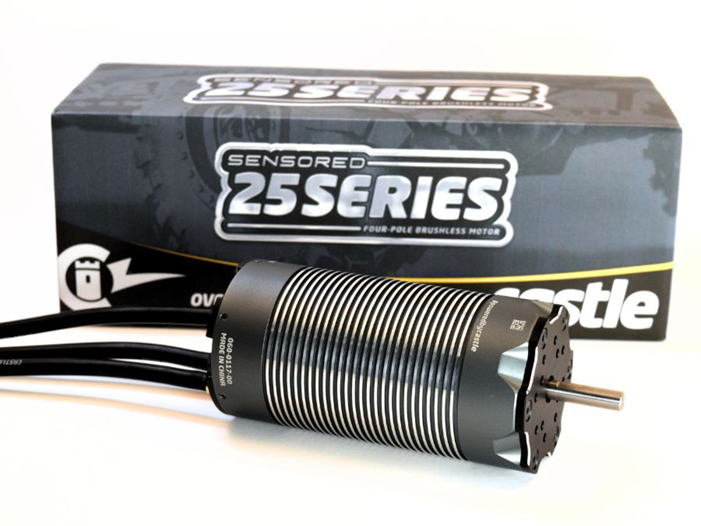 Castle Creations Motor, 4-Pole Sensored Brushless, 2535-520Kv CC060-0117-00