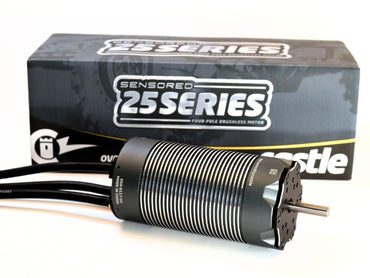 Castle Creations Motor, 4-Pole Sensored Brushless, 2535-520Kv CC060-0117-00