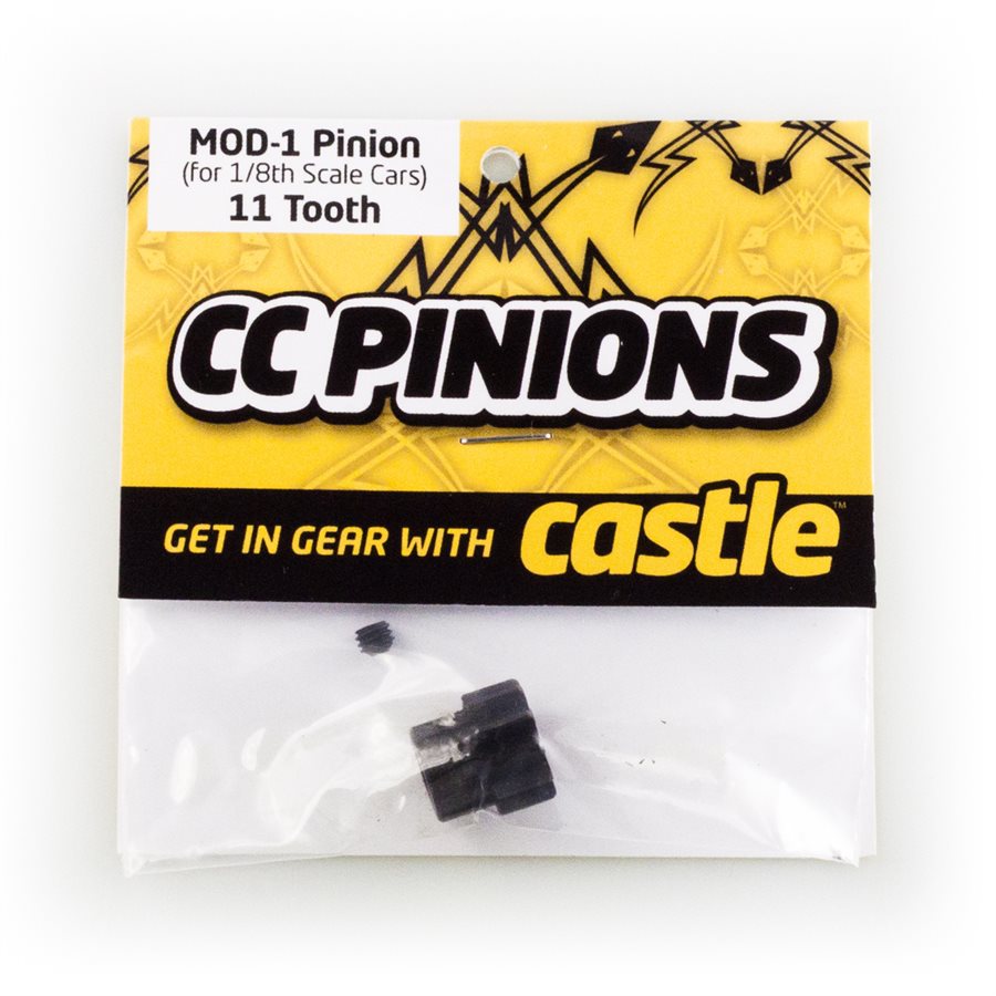 Castle Creations CC PINION 11 Tooth - MOD1 5mm shaft CC6507