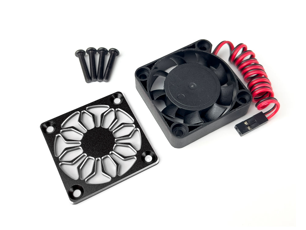 RC Overhaul 40mm Motor Fan w/cover Black - Gorgon RCO-FAN05B