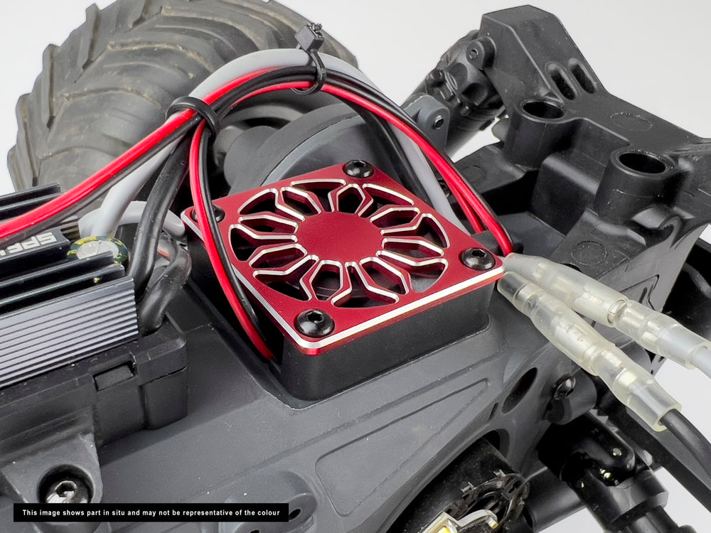 RC Overhaul 40mm Motor Fan w/cover Black - Gorgon RCO-FAN05B