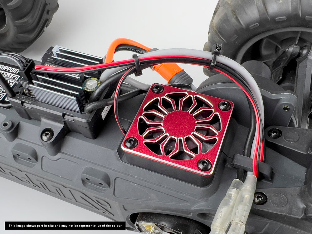 RC Overhaul 40mm Motor Fan w/cover Black - Gorgon RCO-FAN05B
