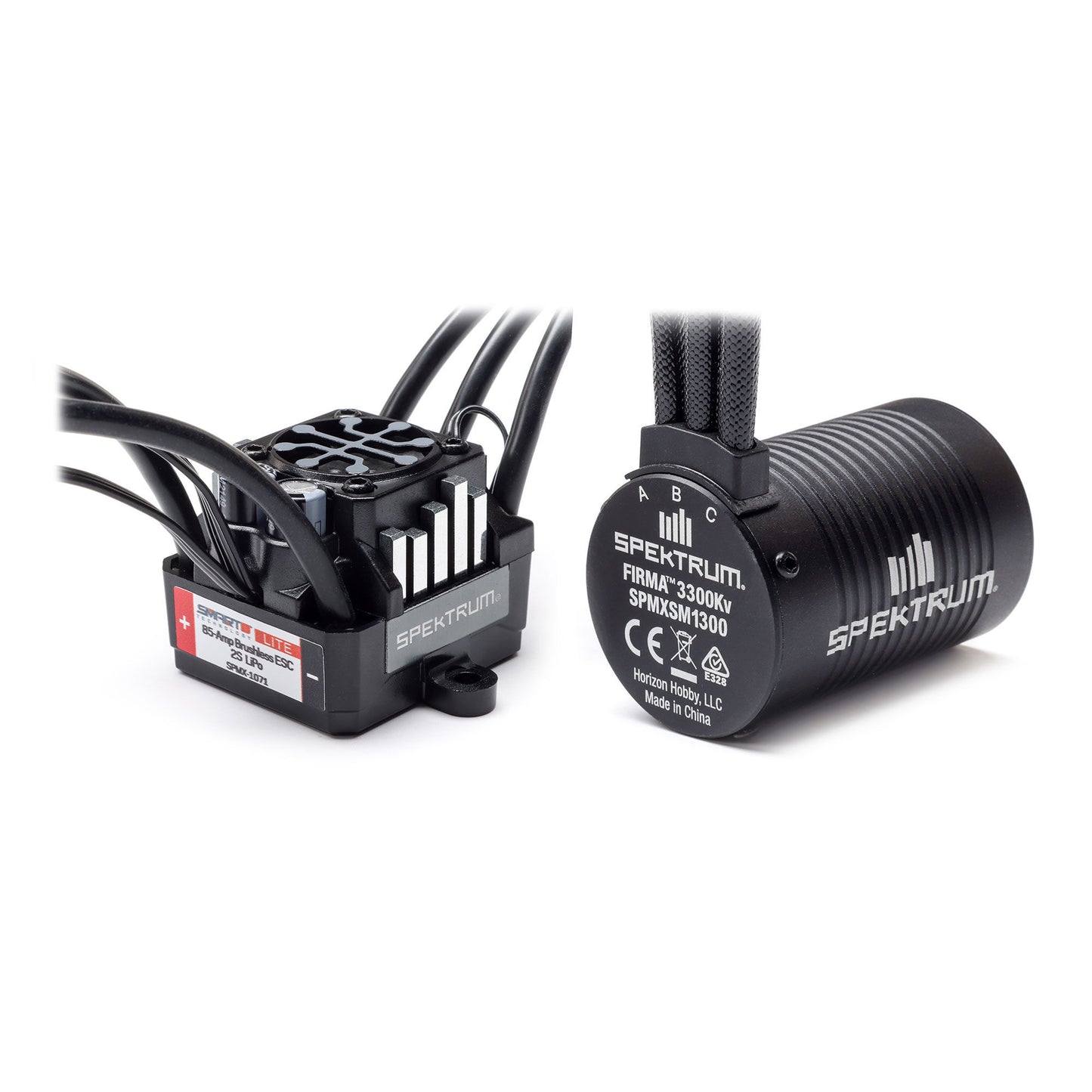 Spektrum Smart Lite Sensorless Fixed Timing Motor / ESC Combo, 3300Kv SPMXSEMC20