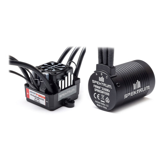 Spektrum Smart Lite Sensorless Fixed Timing Motor / ESC Combo, 3300Kv SPMXSEMC20